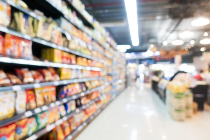 foto de supermercado dentro